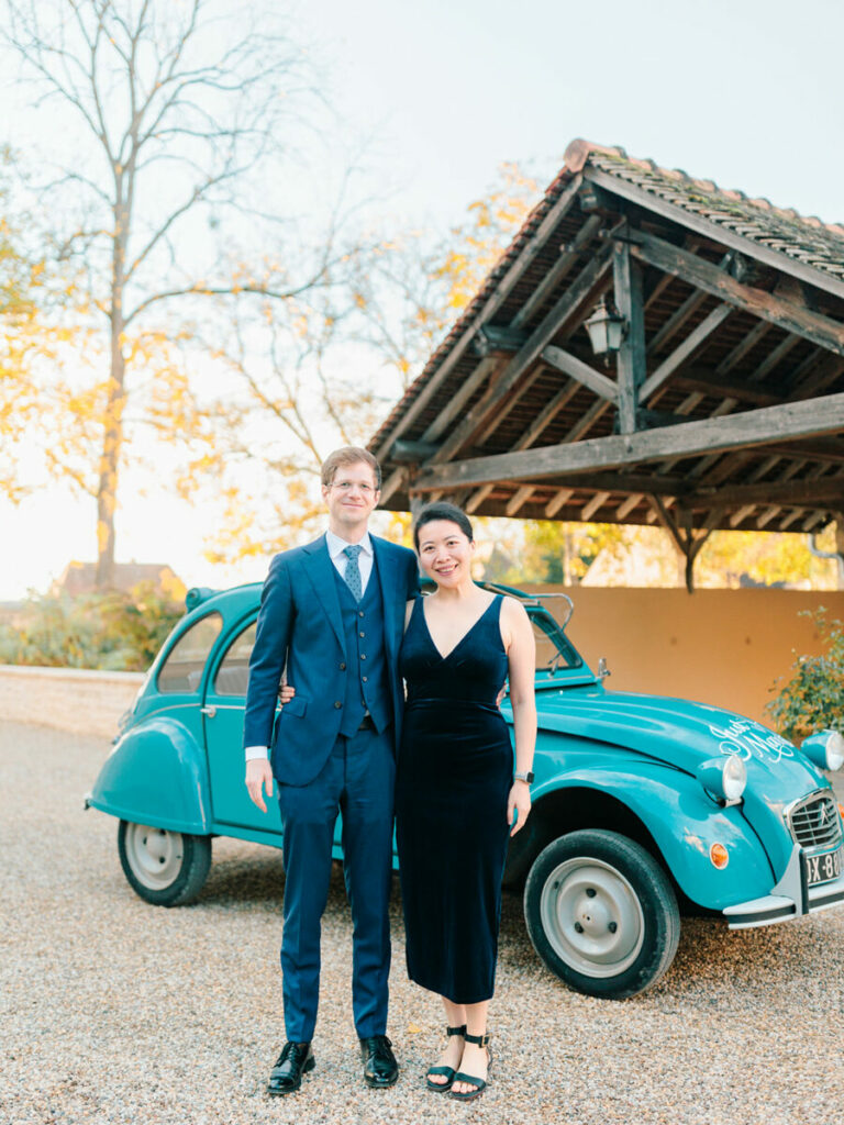 Elisa & Eivind — Mariage au château, France — photo Julien Bonjour