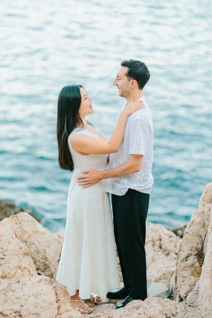 Liliane & Alexandre — Côte d'Azur — photo Julien Bonjour