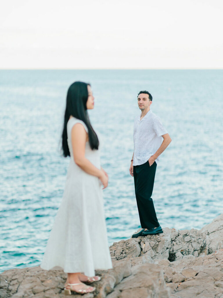 Liliane & Alexandre — Côte d'Azur — photo Julien Bonjour